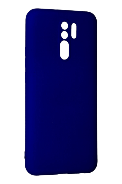 Newface Xiaomi Redmi 9 Kılıf Nano içi Kadife Silikon - Lacivert resmi