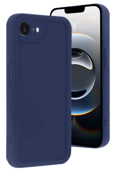 Newface iPhone 16E Kılıf Viera Silikon - Lacivert resmi