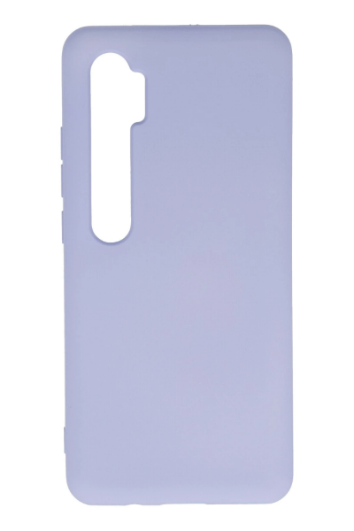Newface Xiaomi Mi Note 10 Lite Kılıf Nano içi Kadife Silikon - Lila resmi