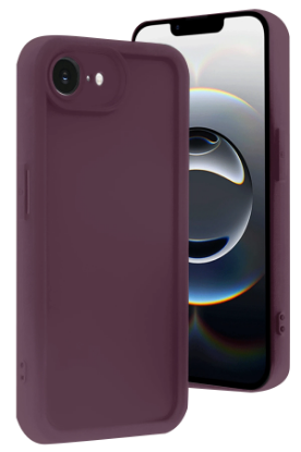 Newface iPhone 16E Kılıf Viera Silikon - Mürdüm resmi