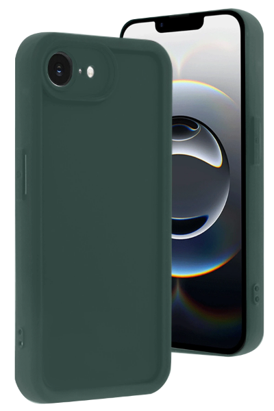 Newface iPhone 16E Kılıf Viera Silikon - Koyu Yeşil resmi