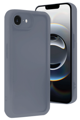 Newface iPhone 16E Kılıf Viera Silikon - Gri resmi