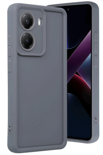 Newface Xiaomi Poco X7 Pro Viera Silikon - Gri resmi