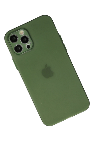 Newface iPhone 12 Pro Kılıf Puma Silikon - Yeşil resmi