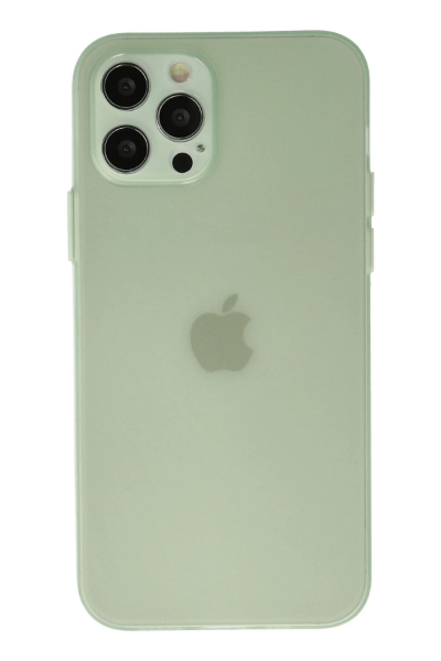 Newface iPhone 12 Pro Kılıf Puma Silikon - Açık Yeşil resmi