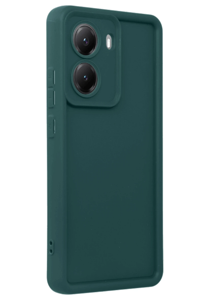Newface Xiaomi Poco X7 Pro Viera Silikon - Koyu Yeşil resmi