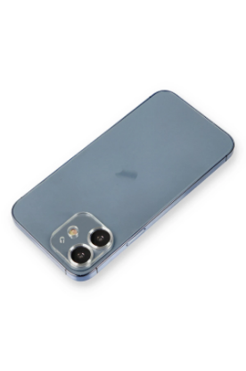 Newface iPhone 12 Metal Kamera Lens Koruma Cam - Gümüş resmi