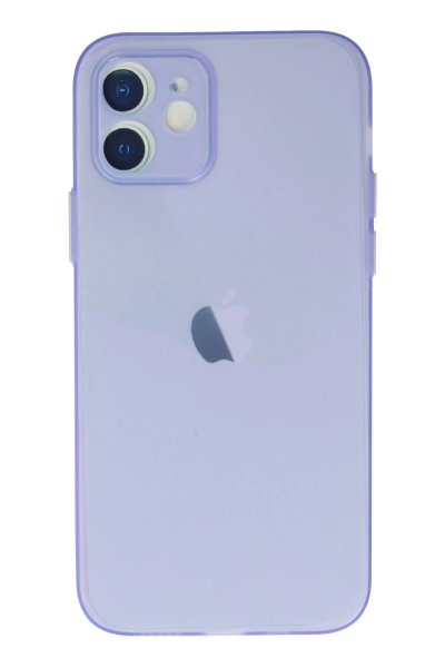 Newface iPhone 12 Kılıf Puma Silikon - Mor resmi