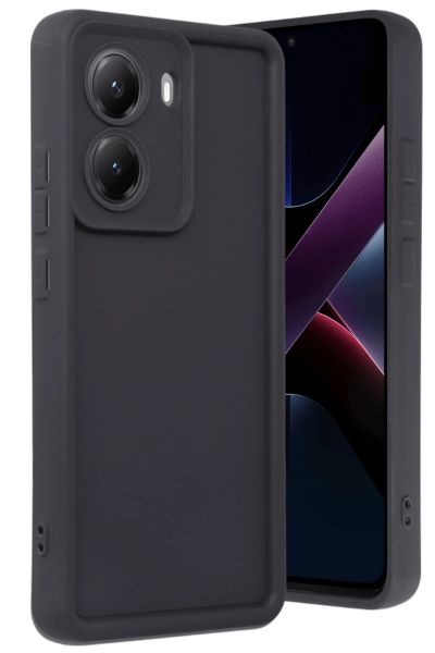 Newface Xiaomi Poco X7 Pro Viera Silikon - Siyah resmi