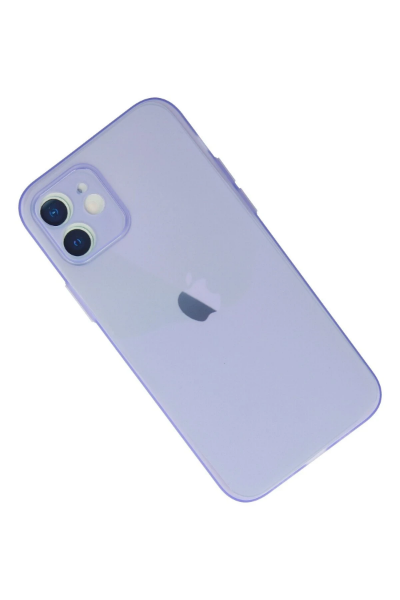 Newface iPhone 12 Kılıf Puma Silikon - Mor resmi