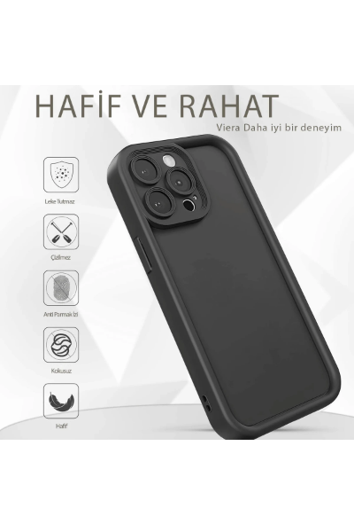 Newface Samsung Galaxy A16 5G Kılıf Viera Silikon - Bordo resmi