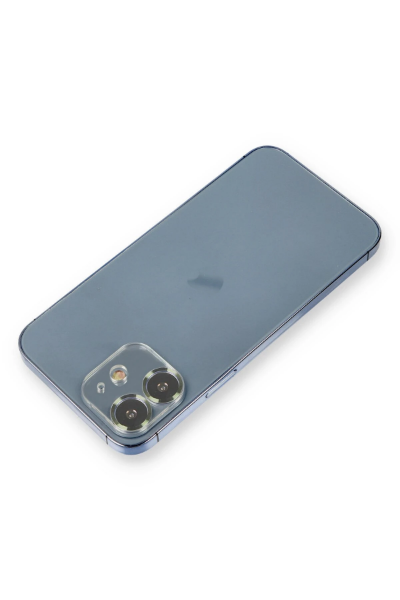 Newface iPhone 12 Metal Kamera Lens Koruma Cam - Koyu Yeşil resmi