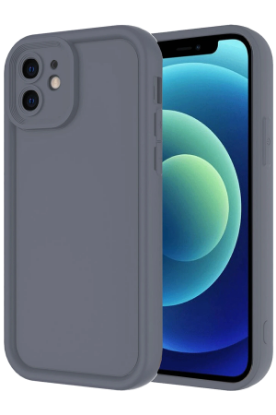 Newface iPhone 11 Kılıf Viera Silikon - Gri resmi