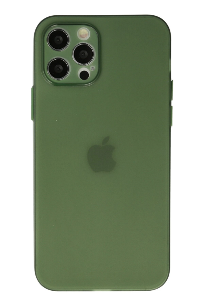 Newface iPhone 12 Pro Max Kılıf Puma Silikon - Yeşil resmi