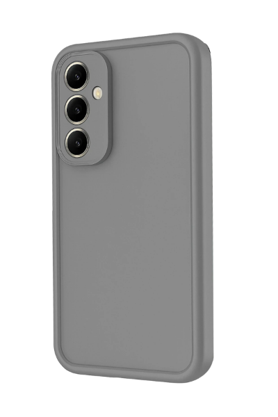 Newface Samsung Galaxy A56 Kılıf Viera Silikon - Gri resmi