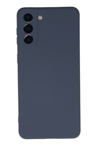 Newface Samsung Galaxy S21 Plus Kılıf Nano içi Kadife Silikon - Gri resmi