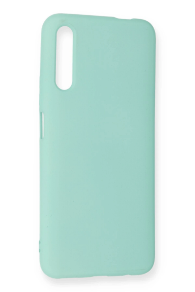 Newface Huawei P Smart Pro / Y9S Kılıf Nano içi Kadife Silikon - Turkuaz resmi