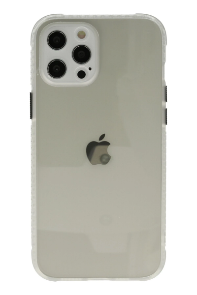 Newface iPhone 12 Pro Kılıf Miami Şeffaf Silikon - Şeffaf resmi