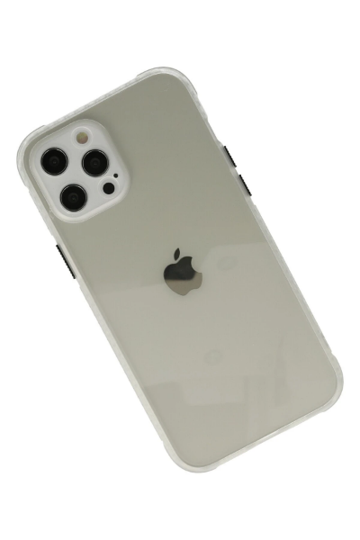 Newface iPhone 12 Pro Kılıf Miami Şeffaf Silikon - Şeffaf resmi