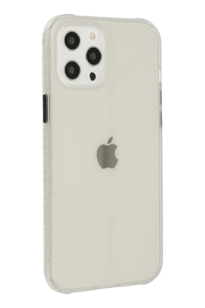 Newface iPhone 12 Pro Kılıf Miami Şeffaf Silikon - Şeffaf resmi