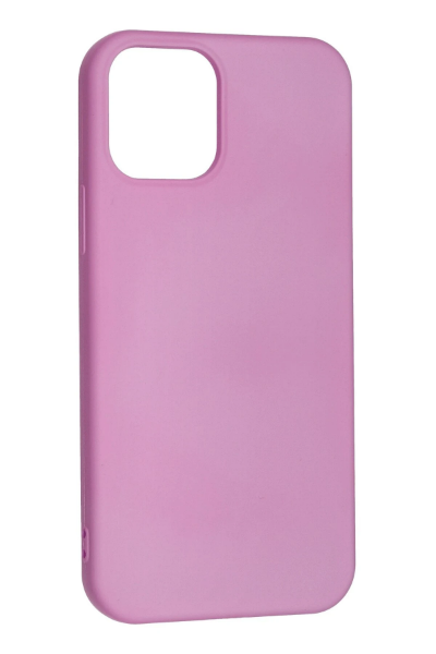 Newface iPhone 12 Kılıf Nano içi Kadife Silikon - Pembe resmi
