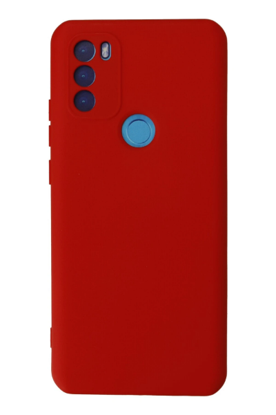 Newface General Mobile GM 21 Plus Kılıf Nano içi Kadife Silikon - Kırmızı resmi