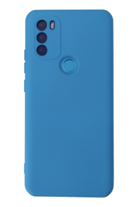 Newface General Mobile GM 21 Plus Kılıf Nano içi Kadife Silikon - Mavi resmi