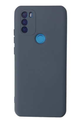 Newface General Mobile GM 21 Plus Kılıf Nano içi Kadife Silikon - Gri resmi