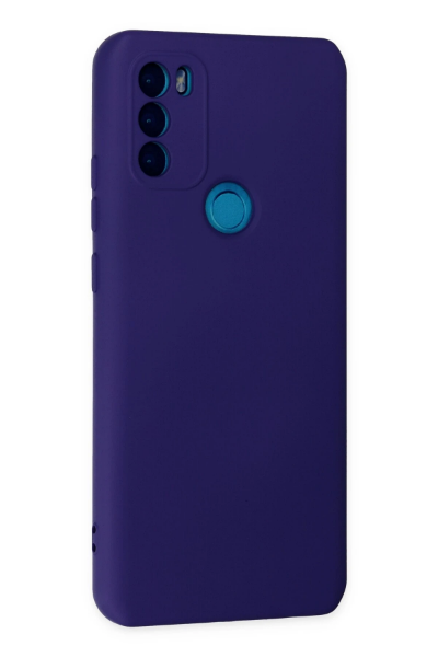 Newface General Mobile GM 21 Plus Kılıf Nano içi Kadife Silikon - Mor resmi