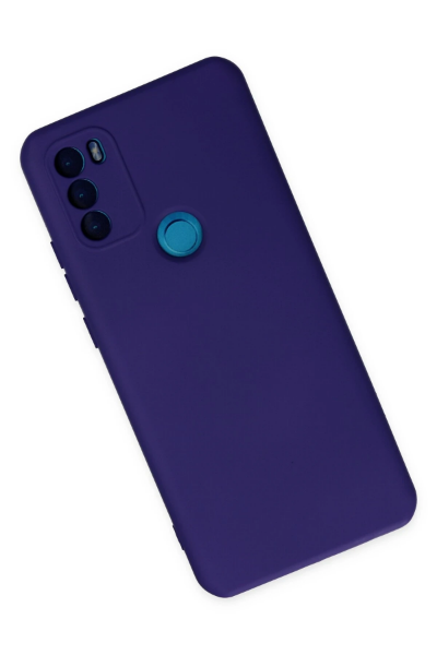 Newface General Mobile GM 21 Plus Kılıf Nano içi Kadife Silikon - Mor resmi