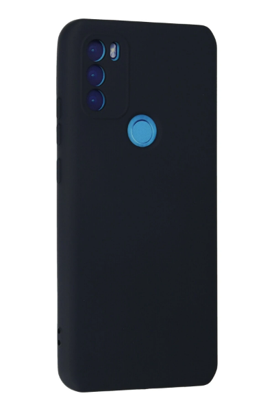 Newface General Mobile GM 21 Plus Kılıf Nano içi Kadife Silikon - Lacivert resmi