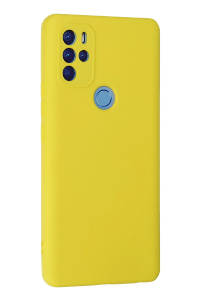 Newface General Mobile GM 21 Pro Kılıf Nano içi Kadife Silikon - Sarı resmi