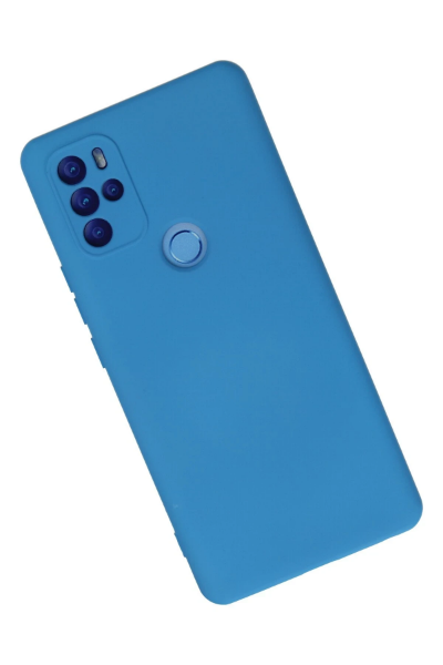 Newface General Mobile GM 21 Pro Kılıf Nano içi Kadife Silikon - Mavi resmi
