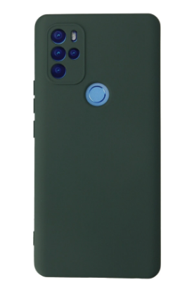Newface General Mobile GM 21 Pro Kılıf Nano içi Kadife Silikon - Koyu Yeşil resmi
