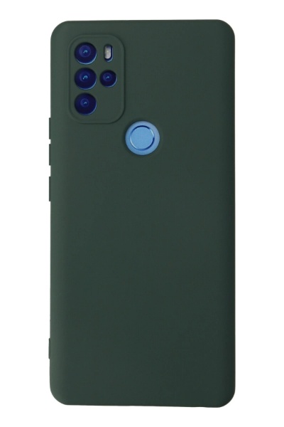 Newface General Mobile GM 21 Pro Kılıf Nano içi Kadife Silikon - Koyu Yeşil resmi