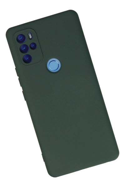 Newface General Mobile GM 21 Pro Kılıf Nano içi Kadife Silikon - Koyu Yeşil resmi