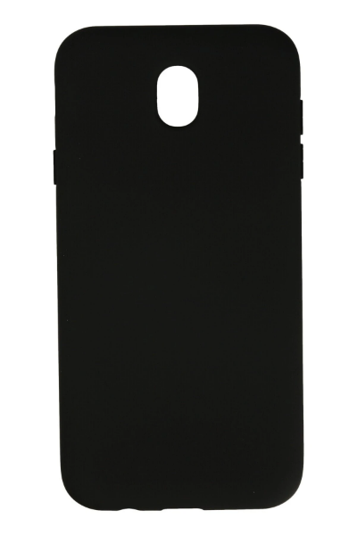 Newface Samsung Galaxy J7 Pro / J730 Kılıf Nano içi Kadife Silikon - Siyah resmi
