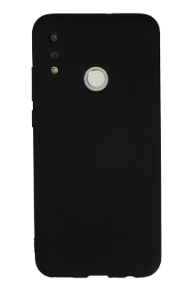 Newface Huawei P Smart 2019 Kılıf Nano içi Kadife Silikon - Siyah resmi
