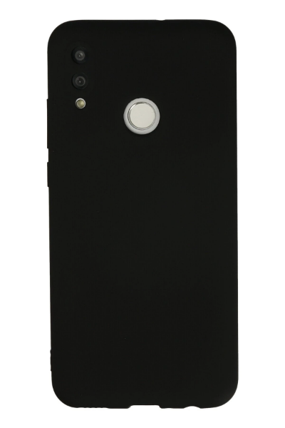 Newface Huawei P Smart 2019 Kılıf Nano içi Kadife Silikon - Siyah resmi