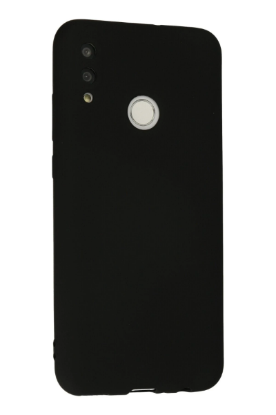 Newface Huawei P Smart 2019 Kılıf Nano içi Kadife Silikon - Siyah resmi