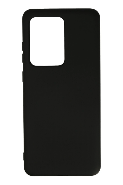 Newface Samsung Galaxy S20 Ultra Kılıf Nano içi Kadife Silikon - Siyah resmi