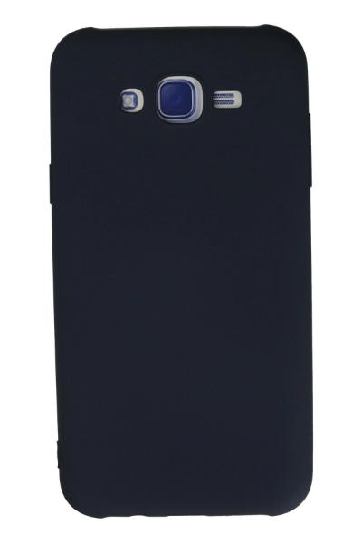 Newface Samsung Galaxy J7 Kılıf Nano içi Kadife Silikon - Lacivert resmi