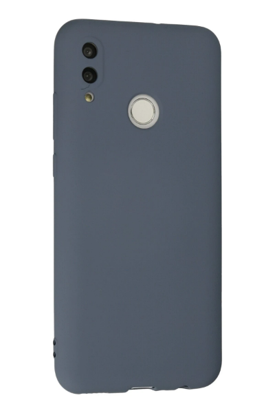 Newface Huawei P Smart 2019 Kılıf Nano içi Kadife Silikon - Gri resmi