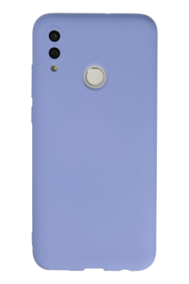 Newface Huawei P Smart 2019 Kılıf Nano içi Kadife Silikon - Lila resmi