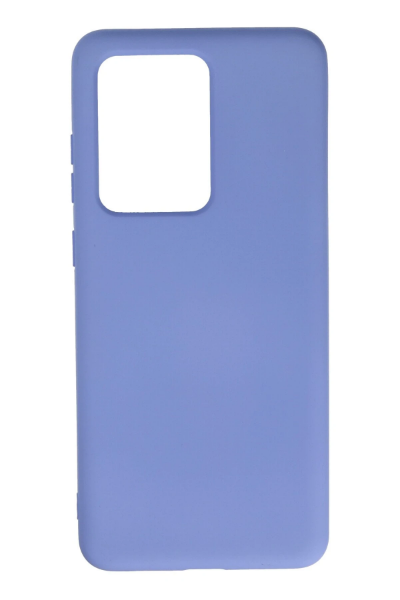 Newface Samsung Galaxy S20 Ultra Kılıf Nano içi Kadife Silikon - Lila resmi