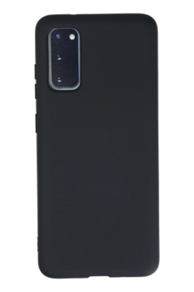 Newface Samsung Galaxy S20 Kılıf Nano içi Kadife Silikon - Lacivert resmi