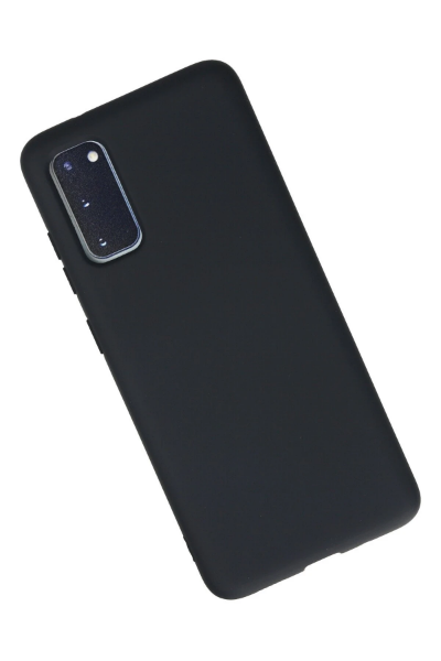 Newface Samsung Galaxy S20 Kılıf Nano içi Kadife Silikon - Lacivert resmi