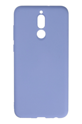 Newface Huawei Mate 10 Lite Kılıf Nano içi Kadife Silikon - Lila resmi