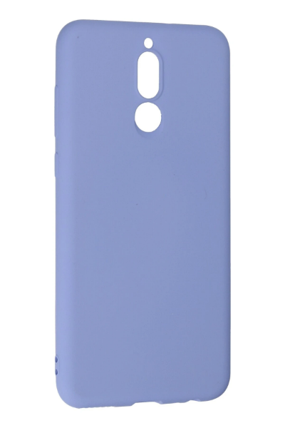 Newface Huawei Mate 10 Lite Kılıf Nano içi Kadife Silikon - Lila resmi