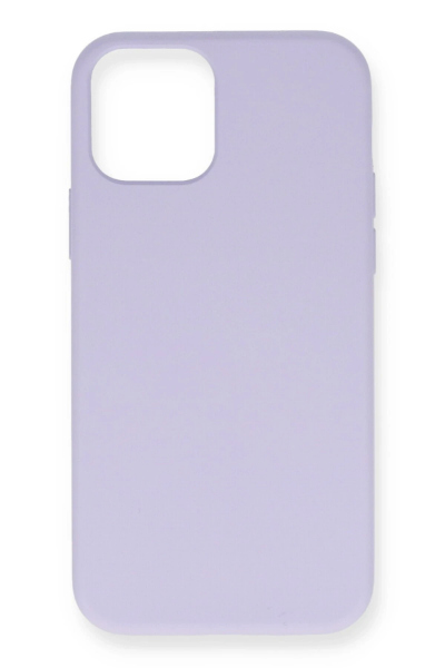 Newface iPhone 12 Mini Kılıf Nano içi Kadife Silikon - Lila resmi